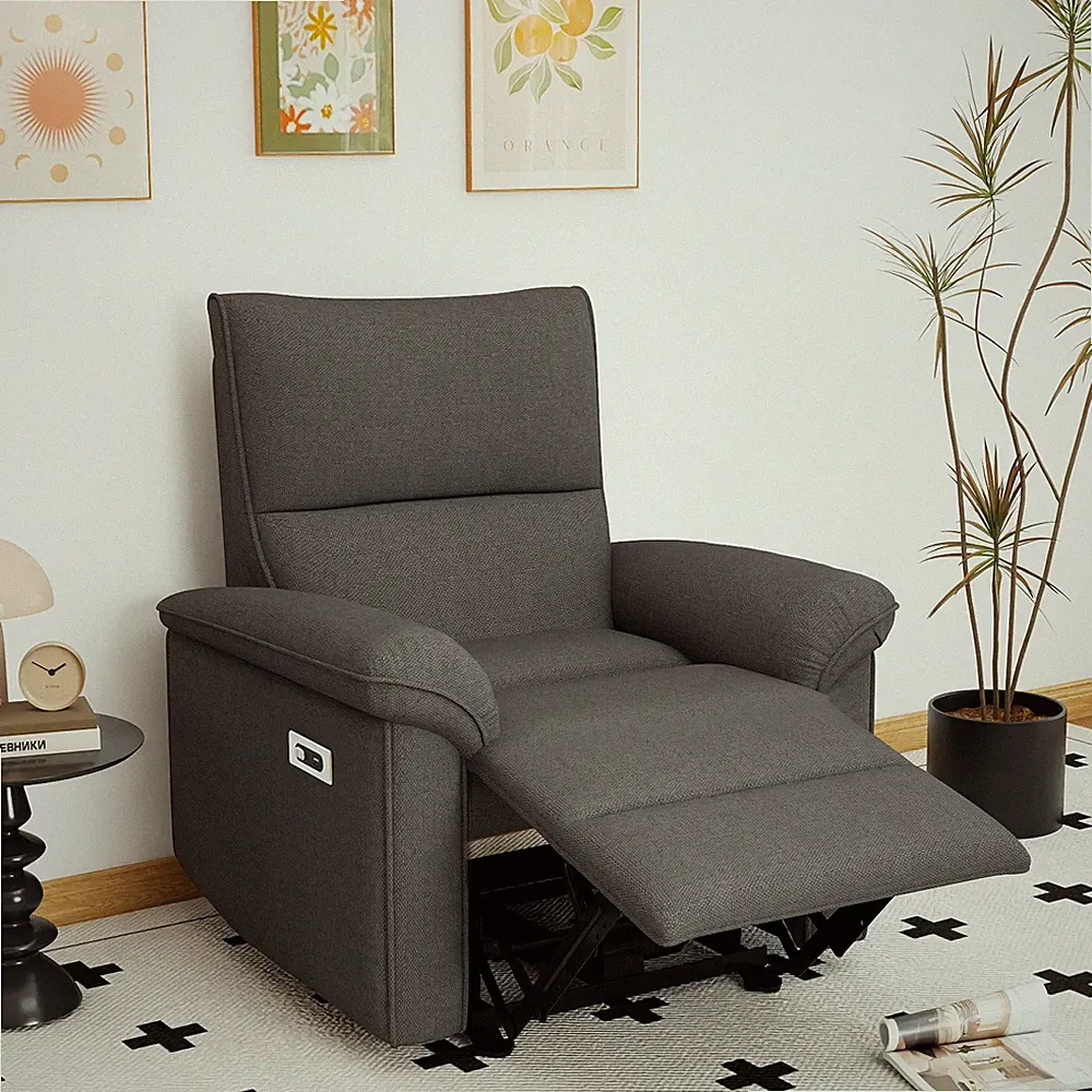 Wall Hugger Recliner,Zero Wall Power Recliner Chair,Electric Recliner for Liv
